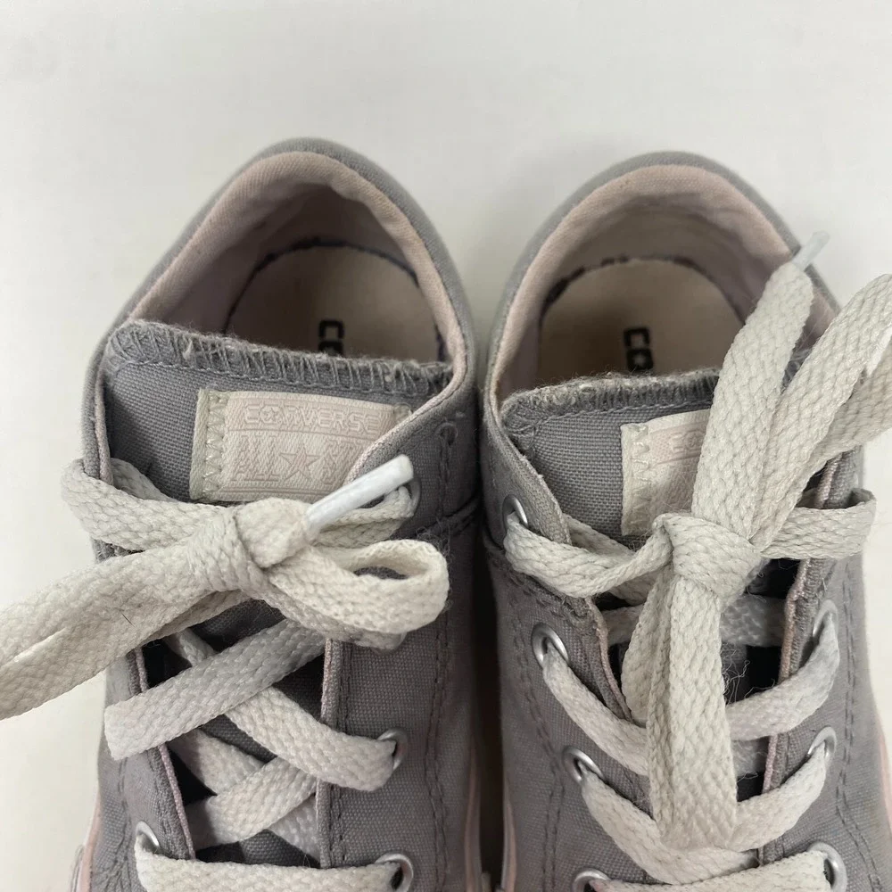 Converse Shoes Chuck Taylor One‎ Star Sneaker Gray and Pink Toddler Girl Size 9